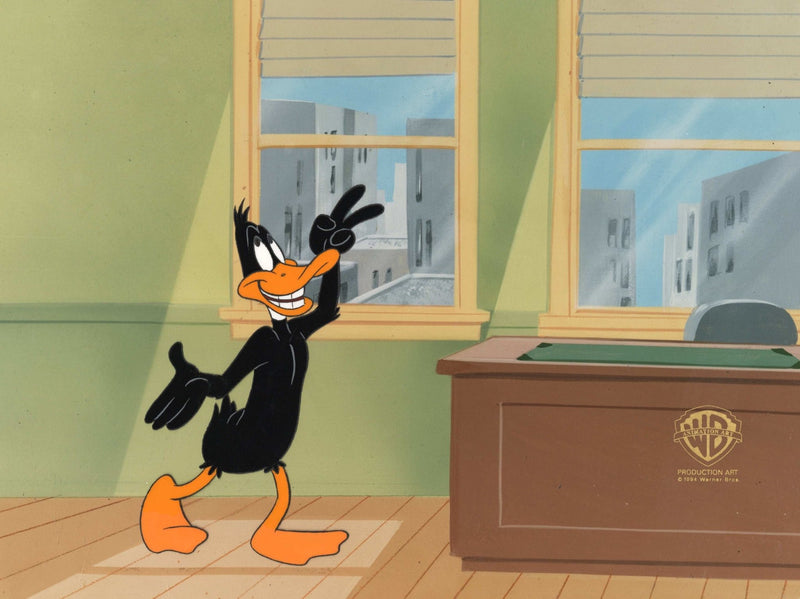 Looney Tunes Original Production Cel: Daffy Duck - Choice Fine Art