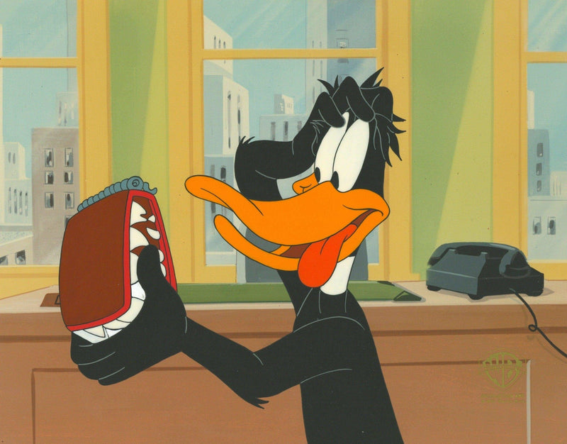 Looney Tunes Original Production Cel: Daffy Duck - Choice Fine Art