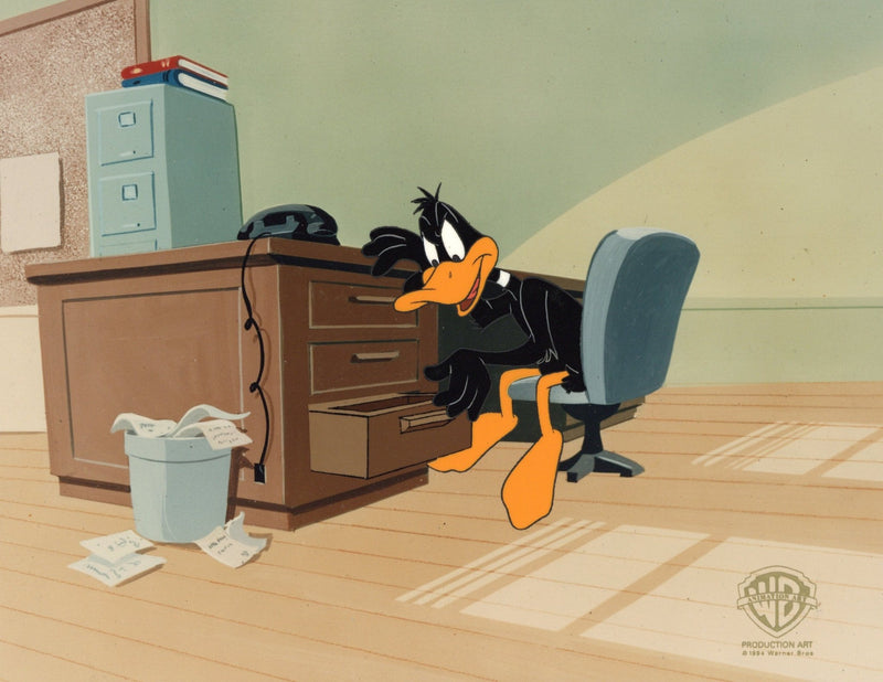 Looney Tunes Original Production Cel: Daffy Duck - Choice Fine Art