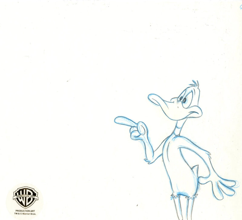 Looney Tunes Original Production Drawing: Daffy Duck - Choice Fine Art