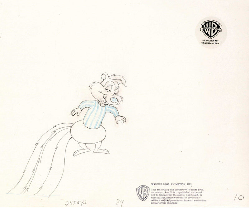 Looney Tunes Original Production Drawing: Pepe Le Pew - Choice Fine Art