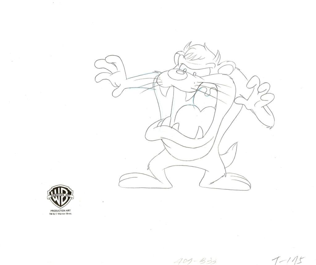 Looney Tunes Original Production Drawing: Taz - Choice Fine Art