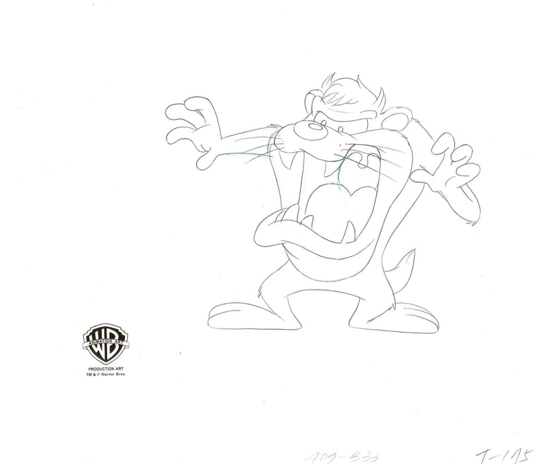 Looney Tunes Original Production Drawing: Taz - Choice Fine Art