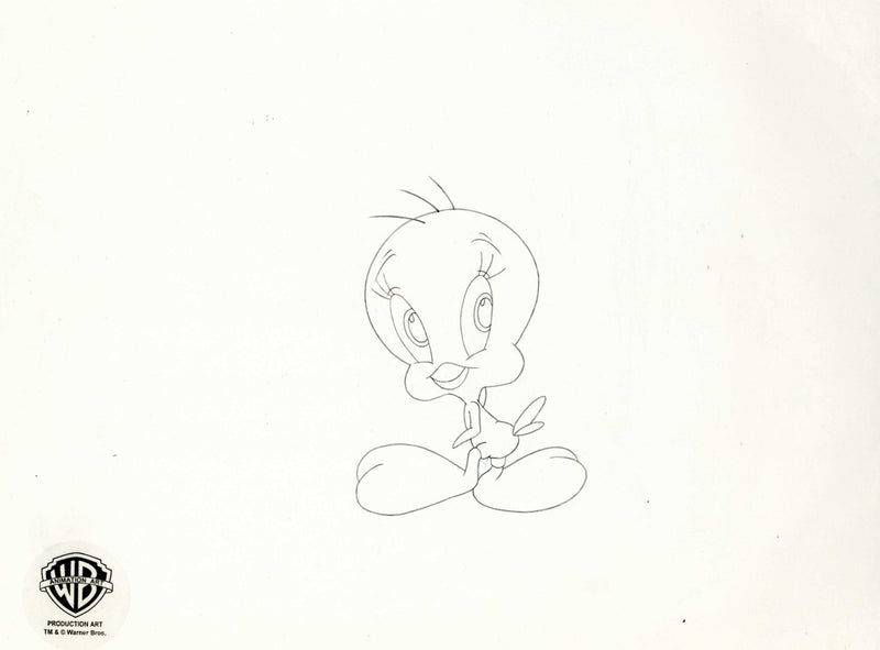 Looney Tunes Original Production Drawing: Tweety Bird - Choice Fine Art