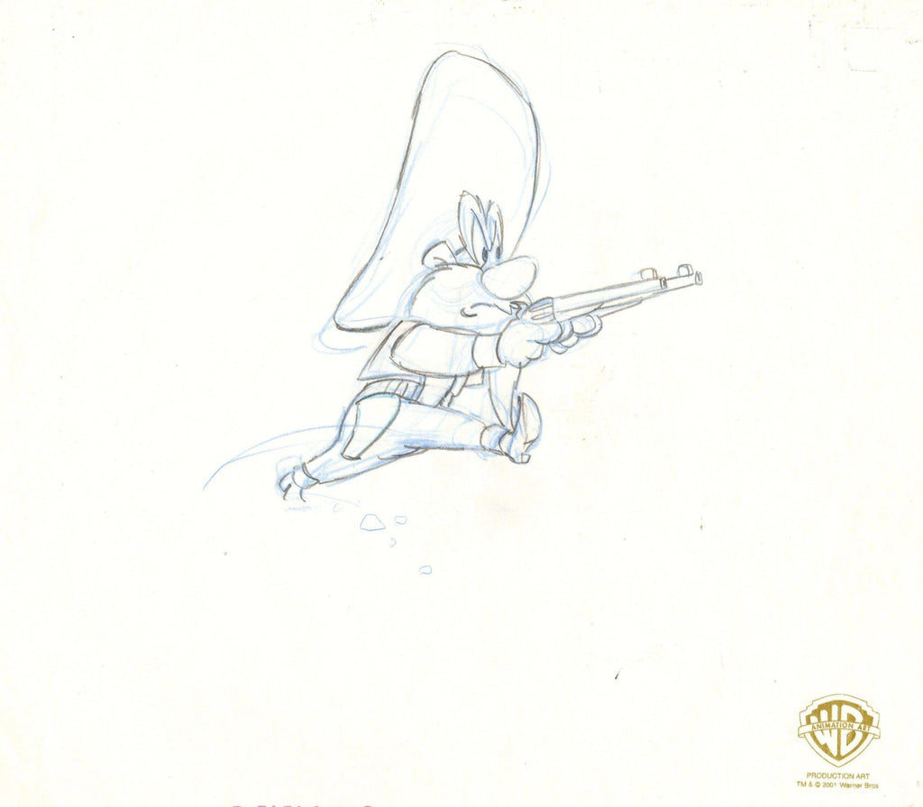 Looney Tunes Original Production Drawing: Yosemite Sam - Choice Fine Art