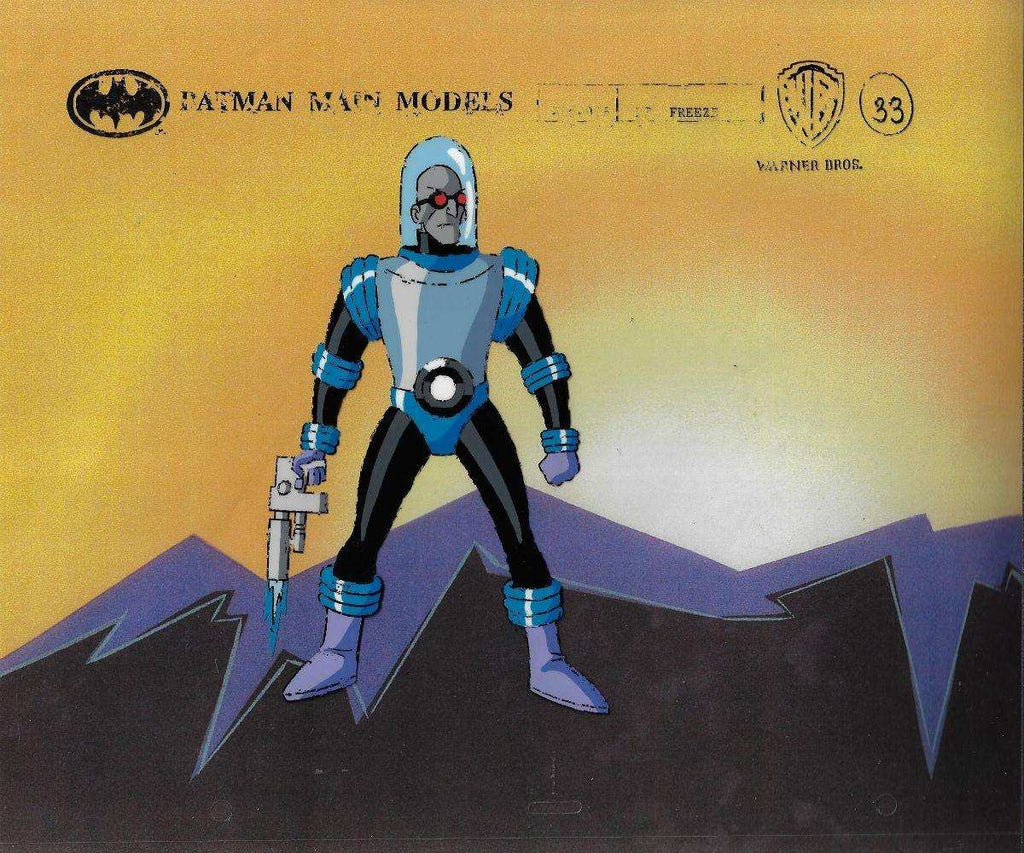 Mr. Freeze Original Production Model Cel - Choice Fine Art