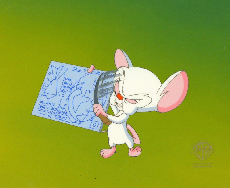 Pinky And The Brain Original Production Cel: Brain - Choice Fine Art