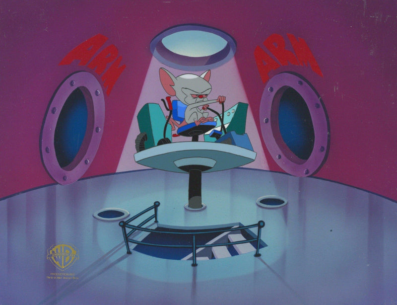 Pinky And The Brain Original Production Cel: Brain - Choice Fine Art