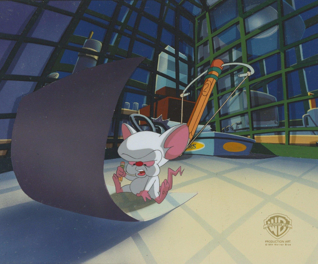 Pinky And The Brain Original Production Cel: Brain - Choice Fine Art