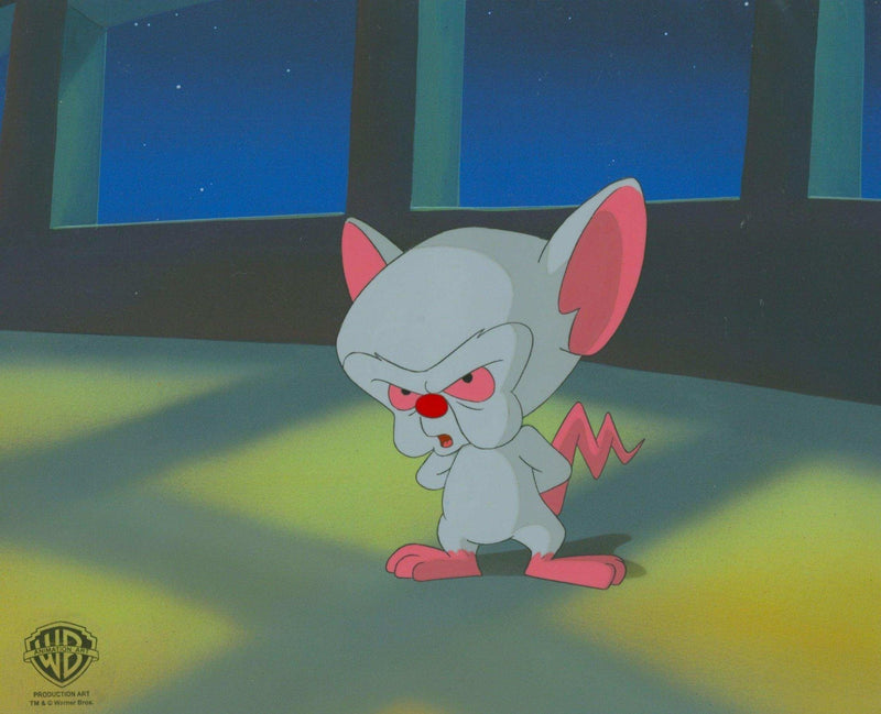 Pinky And The Brain Original Production Cel: Brain - Choice Fine Art