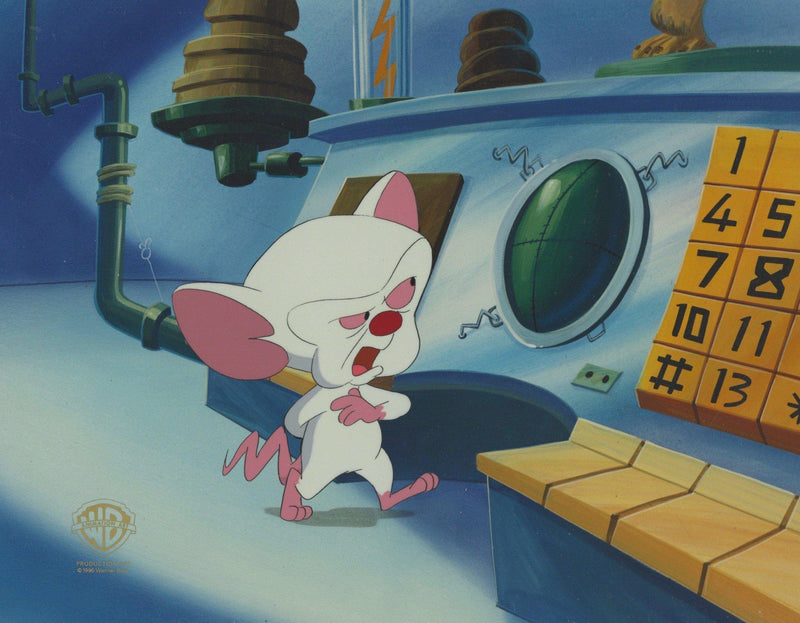 Pinky And The Brain Original Production Cel: Brain - Choice Fine Art