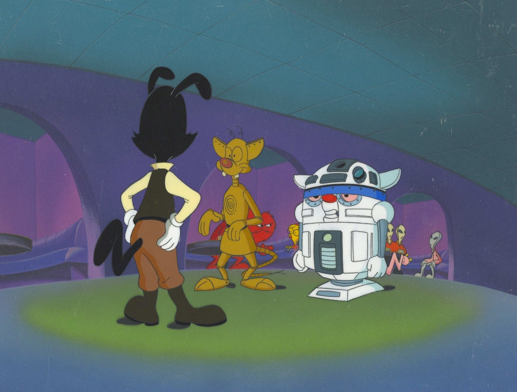 Pinky and the Brain Original Production Cel on Original Background: Star Warners - Choice Fine Art