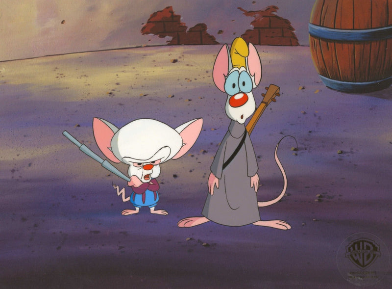 Pinky And The Brain Original Production Cel: Pinky and Brain - Choice Fine Art