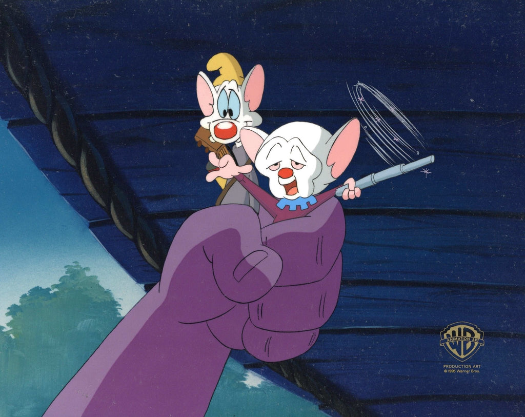 Pinky And The Brain Original Production Cel: Pinky and Brain - Choice Fine Art