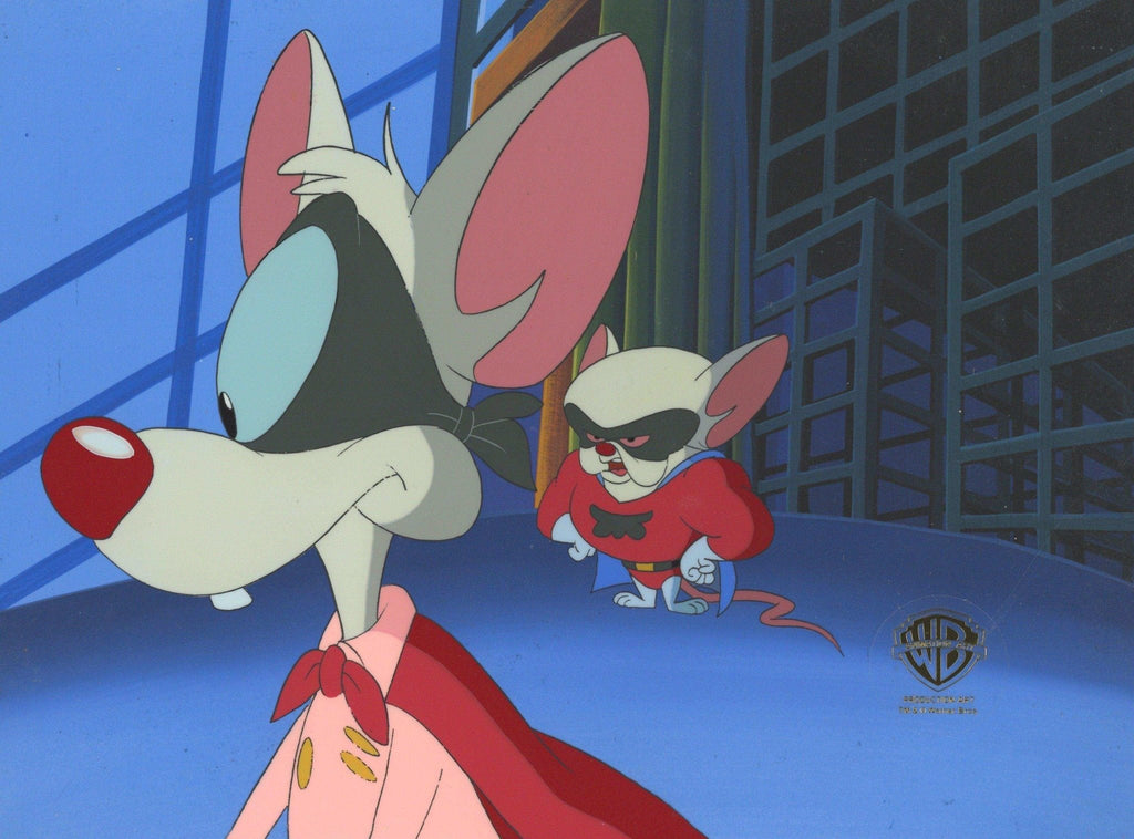 Pinky And The Brain Original Production Cel: Pinky and Brain - Choice Fine Art