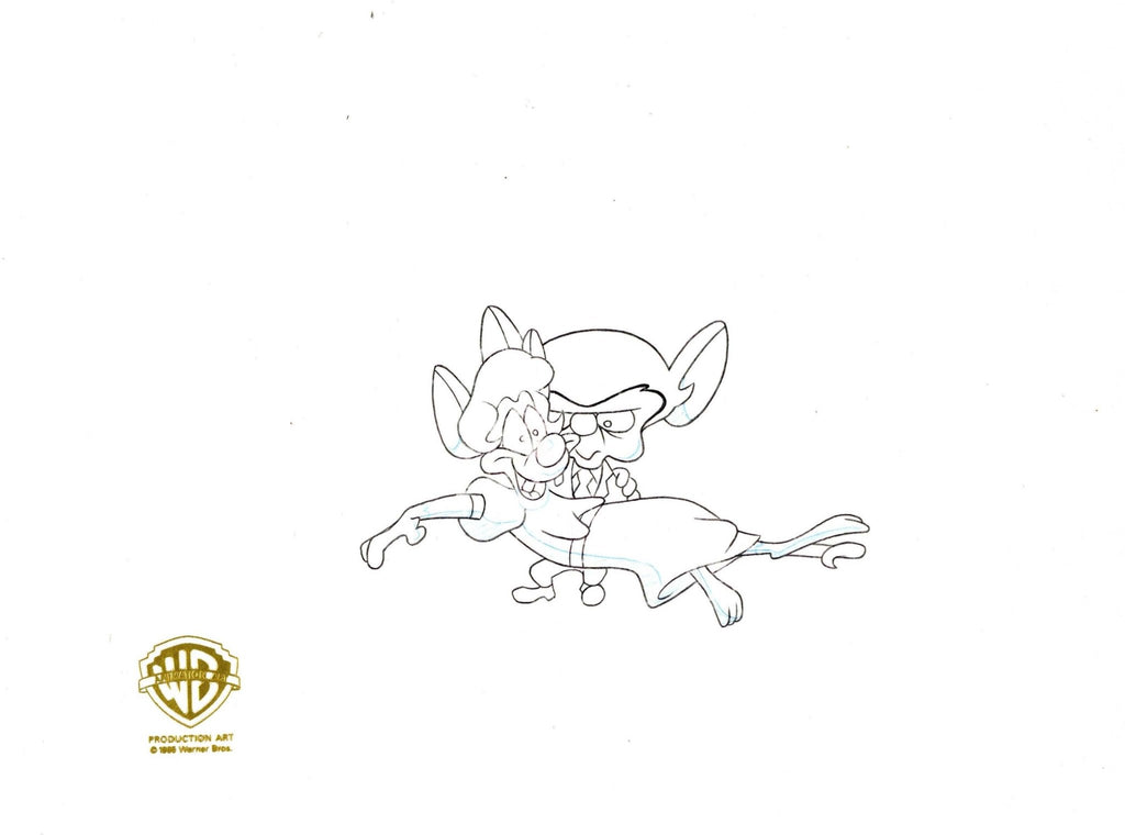 Pinky And The Brain Original Production Drawing: Pinky and Brain - Choice Fine Art