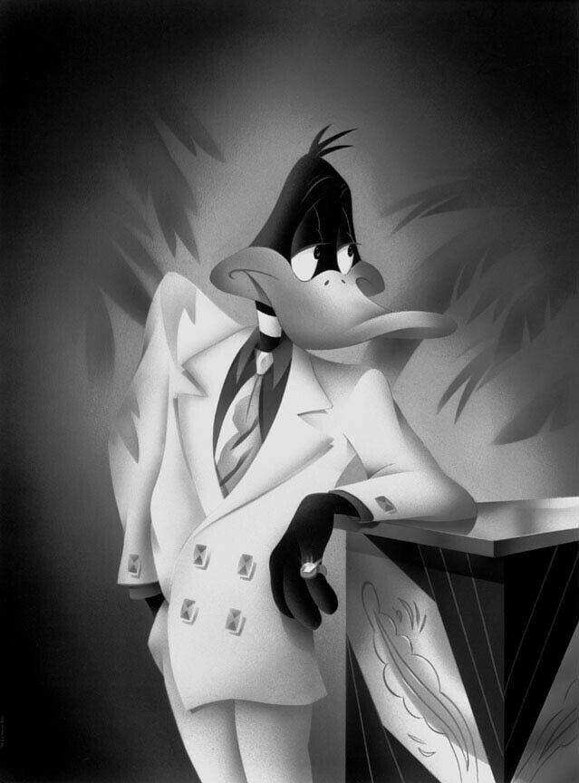 Portrait Series-Daffy Duck - Choice Fine Art