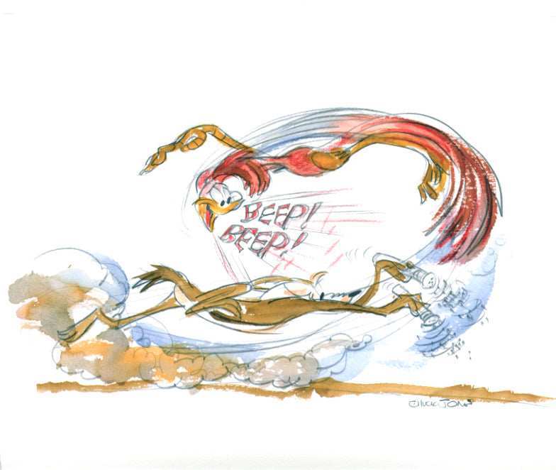 Season to Taste - Road Runner & Coyote - Choice Fine Art