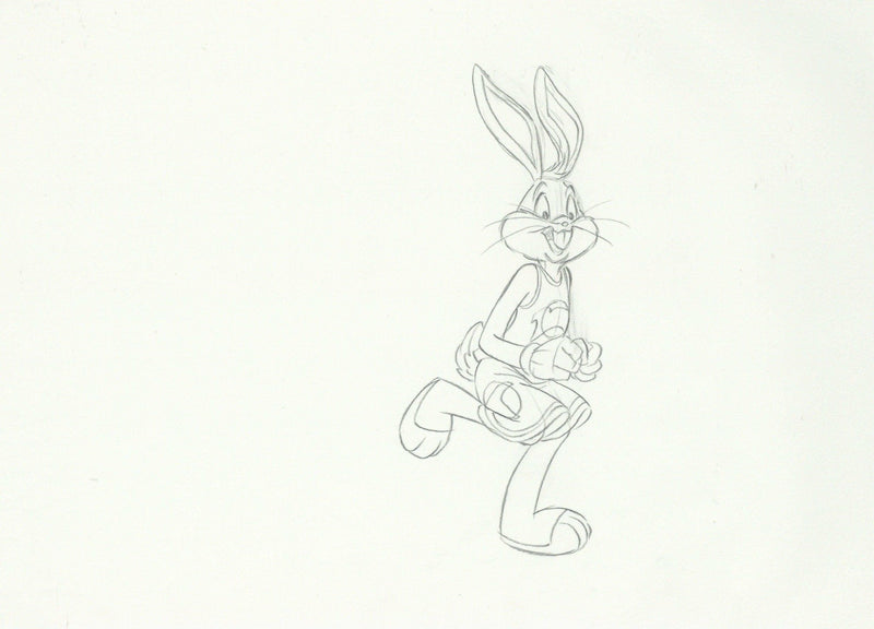 Space Jam Original Production Drawing: Bugs Bunny - Choice Fine Art