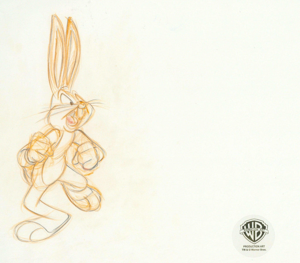 Space Jam Original Production Drawing: Bugs Bunny - Choice Fine Art