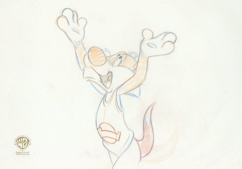 Space Jam Original Production Drawing: Sylvester - Choice Fine Art