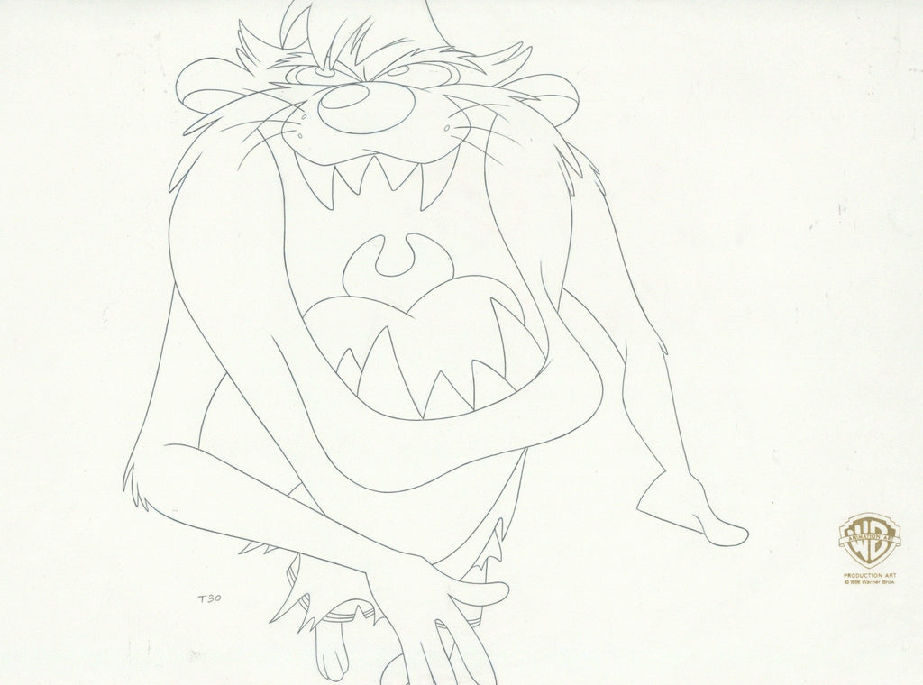 Space Jam Original Production Drawing: Taz - Choice Fine Art