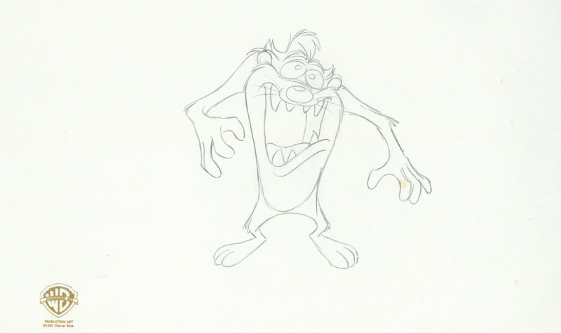 Space Jam Original Production Drawing: Taz - Choice Fine Art