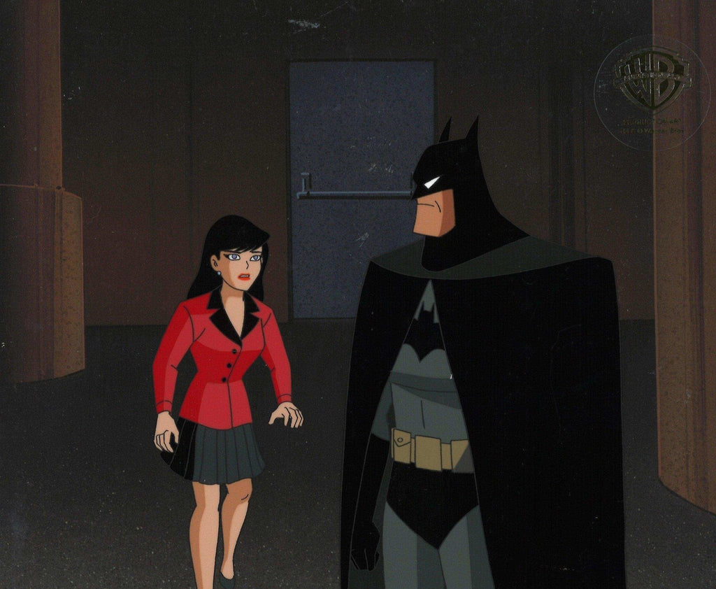 Superman the Animated Series Original Production Cel: Batman and Lois Lane - Choice Fine Art