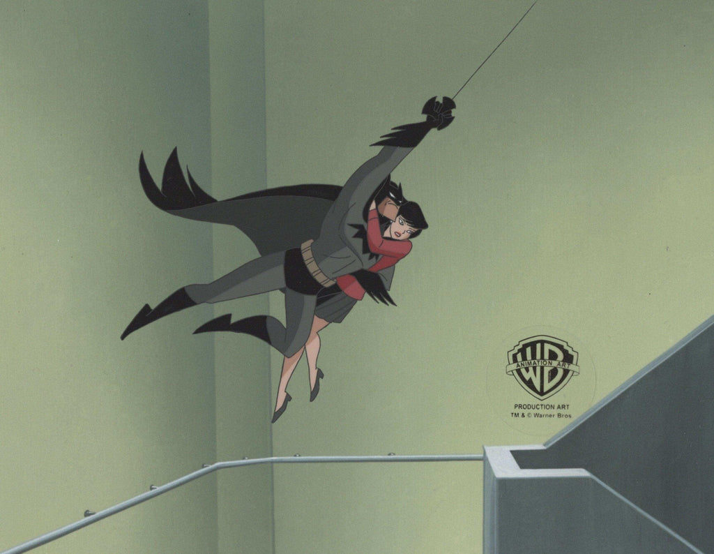 Superman the Animated Series Original Production Cel: Batman and Lois Lane - Choice Fine Art