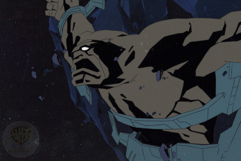 Superman the Animated Series Original Production Cel on Original Background: The Creature - Choice Fine Art