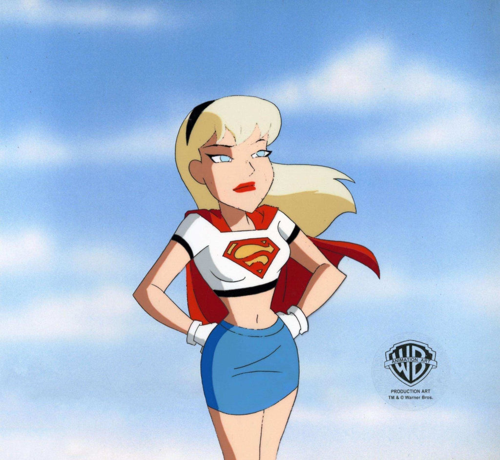 Superman the Animated Series Original Production Cel: Supergirl - Choice Fine Art