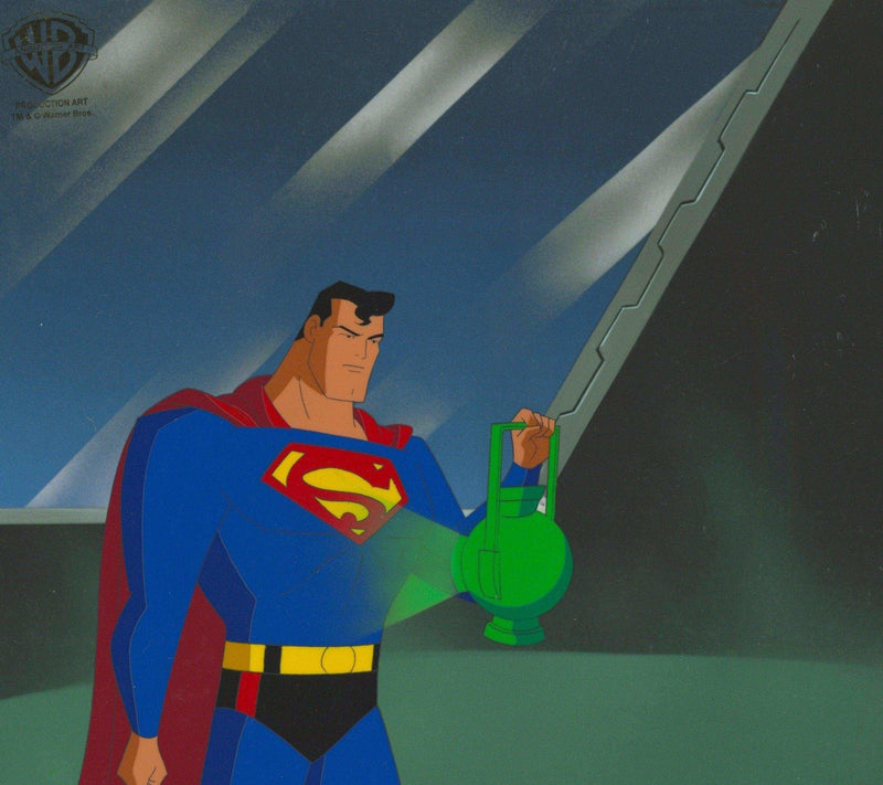 Superman the Animated Series Original Production Cel: Superman - Choice Fine Art