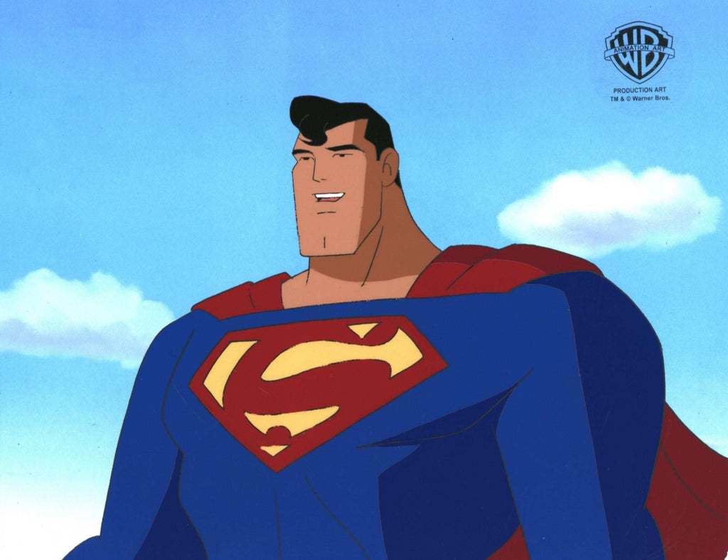 Superman the Animated Series Original Production Cel: Superman - Choice Fine Art