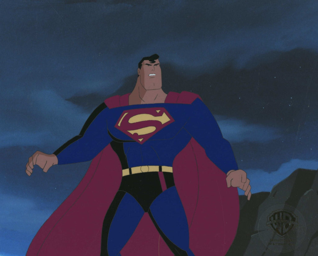 Superman the Animated Series Original Production Cel: Superman - Choice Fine Art