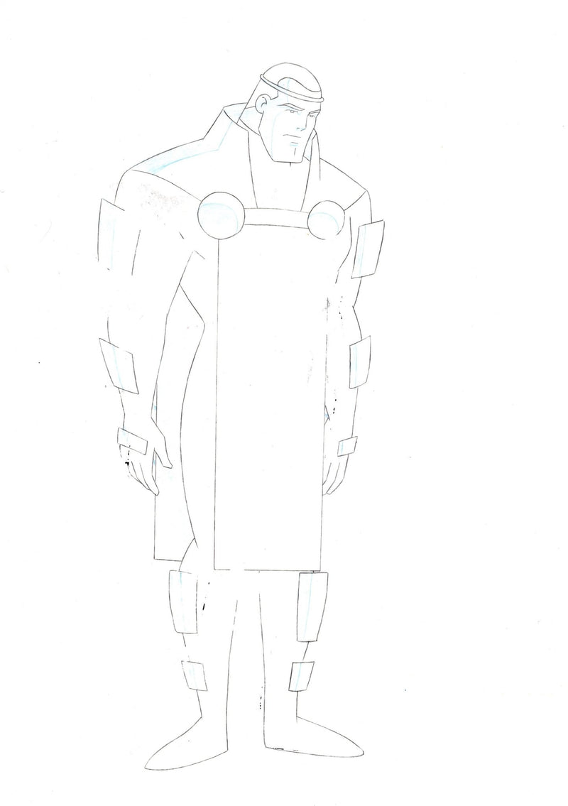 Superman the Animated Series Original Production Drawing: Jor-El - Choice Fine Art