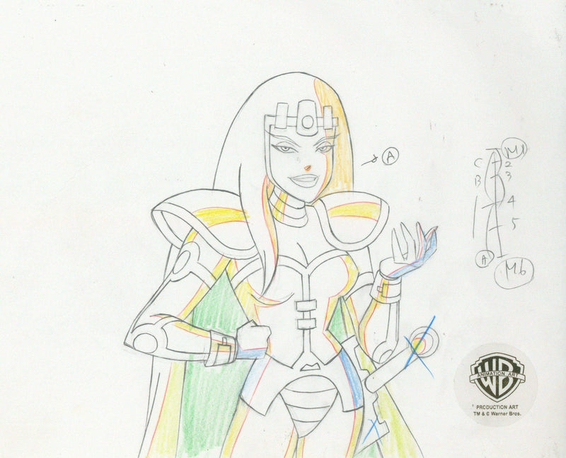 Superman the Animated Series Original Production Drawing: Maxima - Choice Fine Art