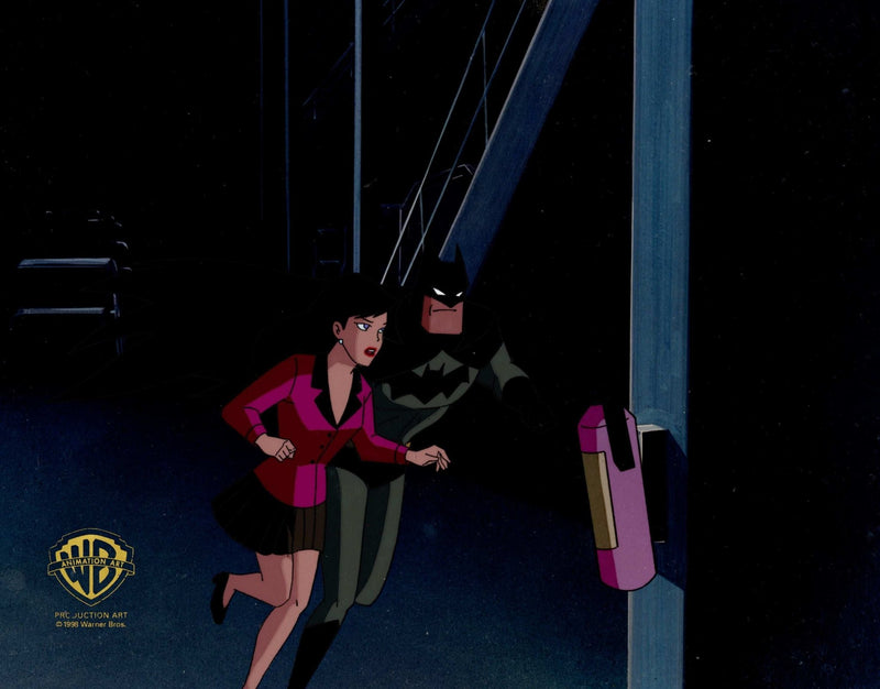 Superman the Animated Series Production Cel: Batman and Lois Lane - Choice Fine Art