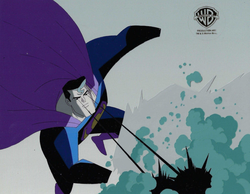 Superman: The Animated Series Production Cel: Superman - Choice Fine Art