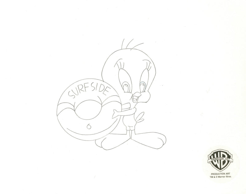 Sylvester and Tweety Mysteries Original Production Drawing: Tweety - Choice Fine Art