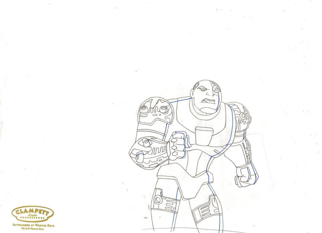 Teen Titans Original Production Drawing: Cyborg - Choice Fine Art