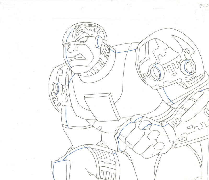 Teen Titans Original Production Drawing: Cyborg - Choice Fine Art