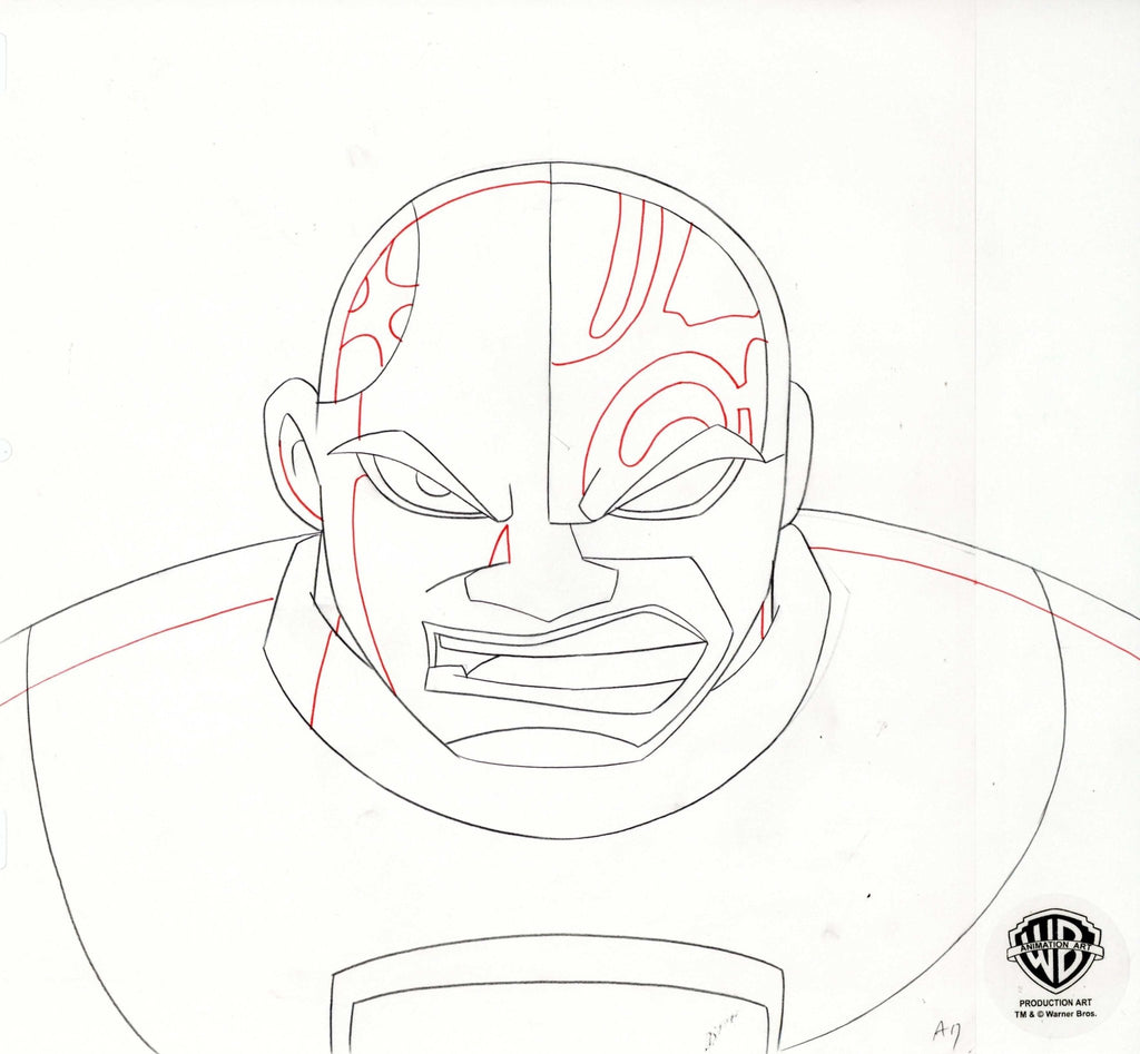 Teen Titans Original Production Drawing: Cyborg - Choice Fine Art