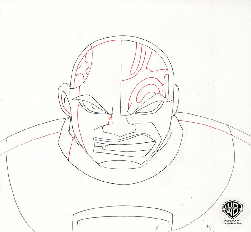 Teen Titans Original Production Drawing: Cyborg - Choice Fine Art