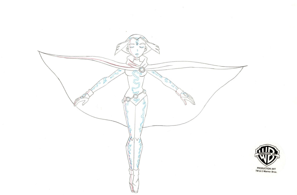 Teen Titans Original Production Drawing: Raven - Choice Fine Art