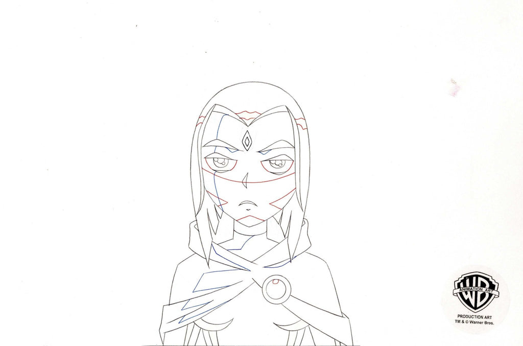 Teen Titans Original Production Drawing: Raven - Choice Fine Art