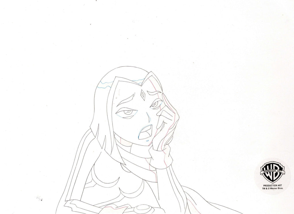 Teen Titans Original Production Drawing: Raven - Choice Fine Art