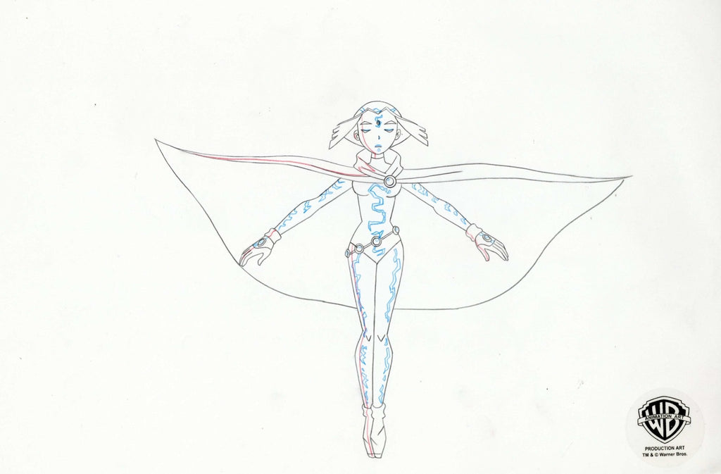 Teen Titans Original Production Drawing: Raven - Choice Fine Art