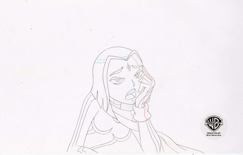 Teen Titans Original Production Drawing: Raven - Choice Fine Art