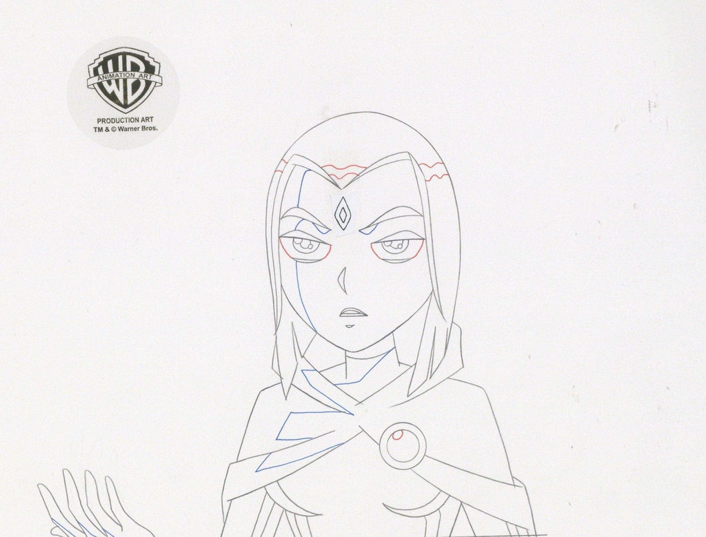 Teen Titans Original Production Drawing: Raven - Choice Fine Art