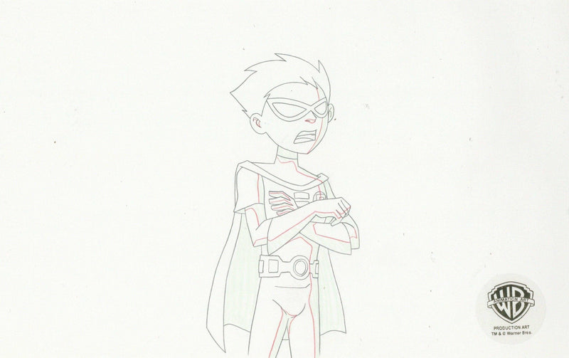 Teen Titans Original Production Drawing: Robin - Choice Fine Art